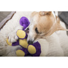 Godog Durable Plush Squeaker Dog Toy, Purple, Small 70961-48997-024